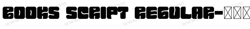 Books Script Regular字体转换